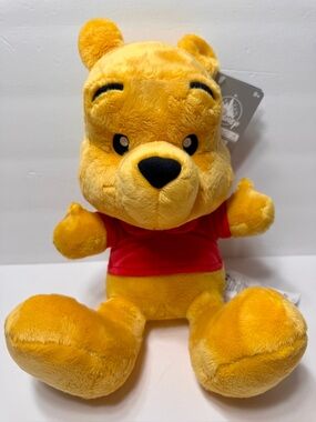 NWT Disney Winnie the Pooh Big Feet Plush, a soft stuffed animal 10”